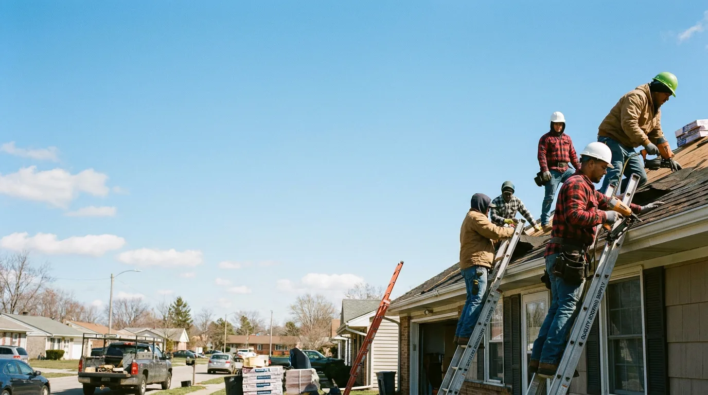 Roofing in Maryneal, TX near me